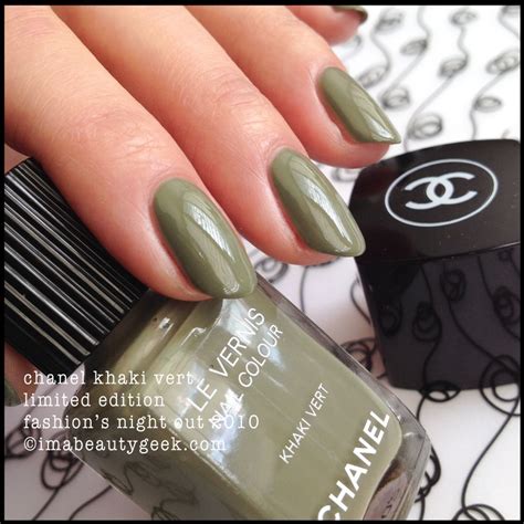 chanel khaki vert nail polish buy online|chanel nail coat.